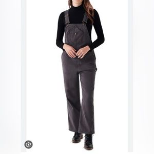 Faherty Charcoal Overalls